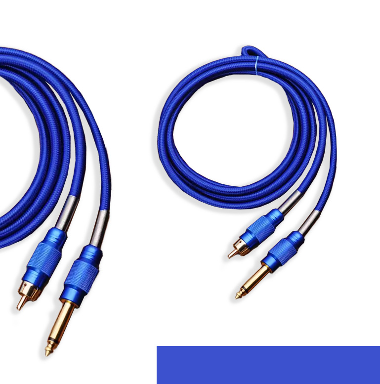 Minőségi anyagokból készült Fonott kábel tetoválógépekhez